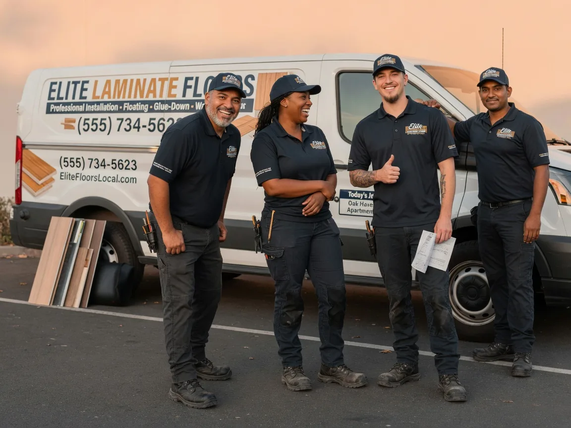 Laminate flooring installation company in Irondale, OH